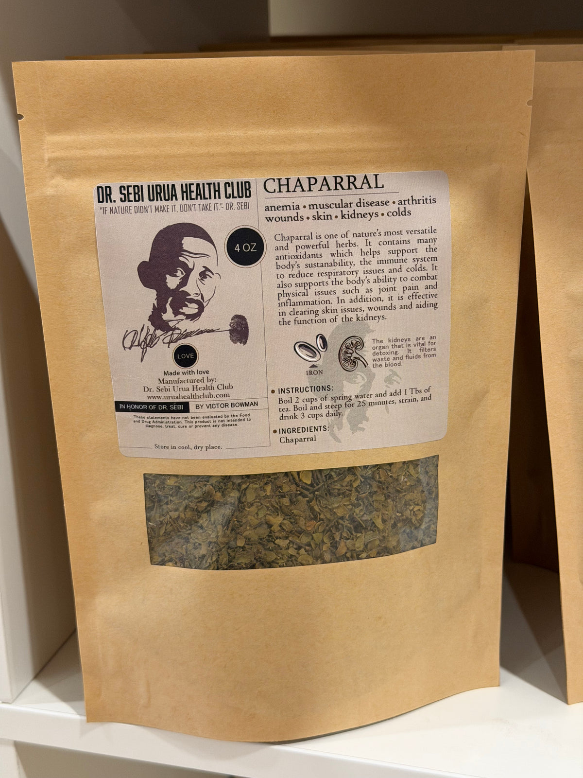 CHAPARRAL HERBAL TEA